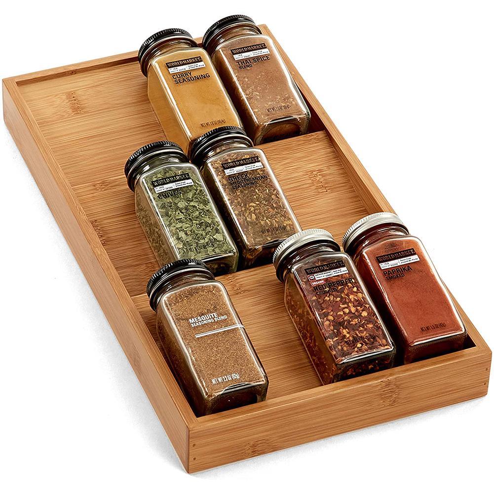 Seasoning Rack Drawer Type Seasoning Rack Kitchen Seasoning Bottle Rack Organizing Rack