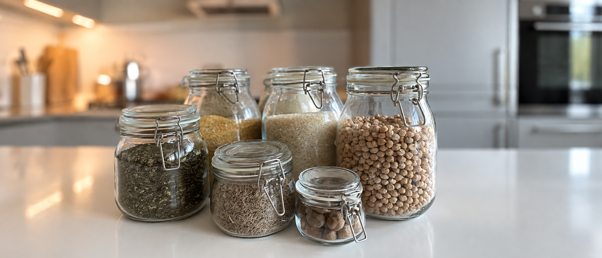 Everyday kitchen organization